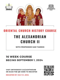 The Alexandrian Church II
