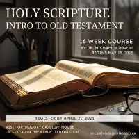 Holy Scripture: Introduction to the Old Testament